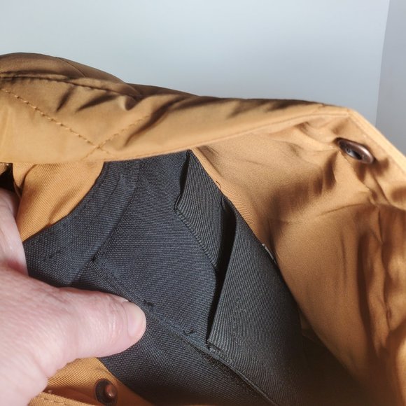 Cinch, ladies women's vest, work wear, size XL, brown canvas, concealed carry - Picture 9 of 11